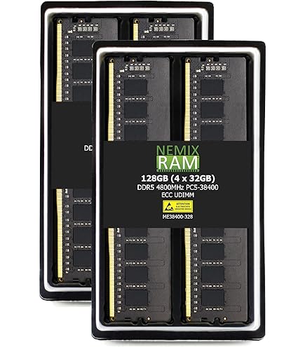 V-Color DDR5 64GB (32GBx2) 6400MHz CL52 2Rx8 ECC UNBUFFERED